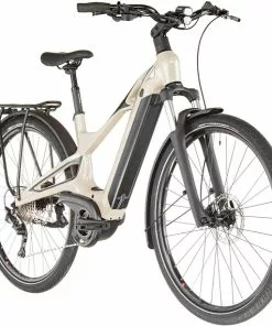Bianchi E-Vertic T-Type Step-Through Deore Damen Beige
