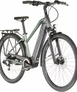 Bianchi T-Tronik T-Type Sunrace Step-Through X5/X7 Damen Oliv/schwarz