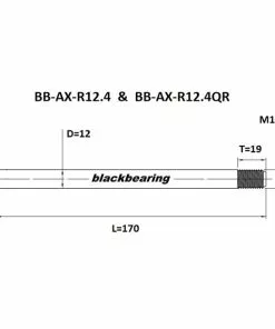 Black-bearing BLACK BEARING QR Steckachse Hinten 12x1,5mm 10 Black-bearing BLACK BEARING QR Steckachse Hinten 12x1,5mm -E-Mountainbikes Verkäufe black bearing qr thru axle rear 12x15mm 5