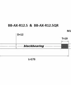 Black-bearing BLACK BEARING QR Steckachse Hinten 12x1,5mm 11 Black-bearing BLACK BEARING QR Steckachse Hinten 12x1,5mm -E-Mountainbikes Verkäufe black bearing qr thru axle rear 12x15mm 6