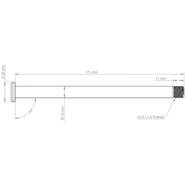Burgtec Steckachse HR Für Yeti Frames Lila 2 Burgtec Steckachse HR Für Yeti Frames Lila – Bild 2