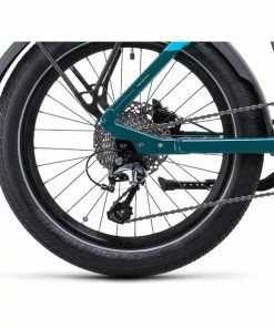 Cube Compact Sport Hybrid 500 Petrol/türkis -E-Mountainbikes Verkäufe cube compact sport hybrid 500 bluenlime 5