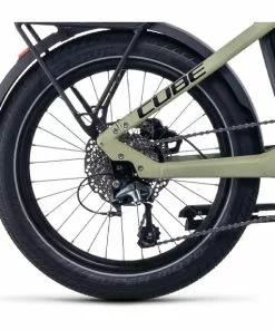 Cube Fold Sport Hybrid 500 Oliv -E-Mountainbikes Verkäufe cube fold sport hybrid 500 greennblack 5