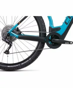 Cube Reaction Hybrid ONE 500 Trapez Blau -E-Mountainbikes Verkäufe cube reaction hybrid one 500 trapeze aquamarinenorange 4
