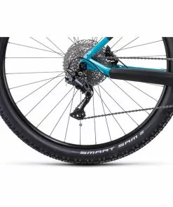 Cube Reaction Hybrid ONE 625 Trapez Blau -E-Mountainbikes Verkäufe cube reaction hybrid one 625 trapeze aquamarinenorange 5