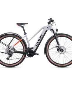 Cube Reaction Hybrid Pro 500 Allroad Trapez Weiß