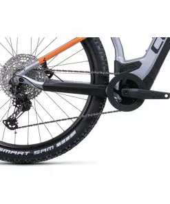 Cube Reaction Hybrid SL 625 Silber -E-Mountainbikes Verkäufe cube reaction hybrid sl 625 polarsilvernorange 4