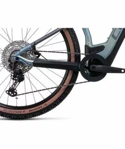 Cube Reaction Hybrid SL 625 Blau -E-Mountainbikes Verkäufe cube reaction hybrid sl 625 sagemetallicnsilver 4