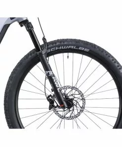 Cube Reaction Hybrid SL 625 Trapez Silber -E-Mountainbikes Verkäufe cube reaction hybrid sl 625 trapeze polarsilvernorange 3