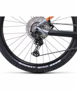 Cube Reaction Hybrid SL 625 Trapez Silber -E-Mountainbikes Verkäufe cube reaction hybrid sl 625 trapeze polarsilvernorange 5