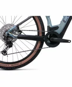 Cube Reaction Hybrid SL 625 Trapez Blau -E-Mountainbikes Verkäufe cube reaction hybrid sl 625 trapeze sagemetallicnsilver 4