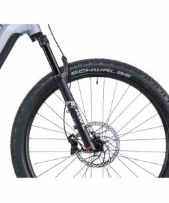 Cube Reaction Hybrid SL 750 Silber -E-Mountainbikes Verkäufe cube reaction hybrid sl 750 polarsilvernorange 3