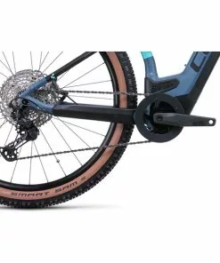 Cube Reaction Hybrid SLT 625 Trapez Blau -E-Mountainbikes Verkäufe cube reaction hybrid slt 625 trapeze denimniceblue 4