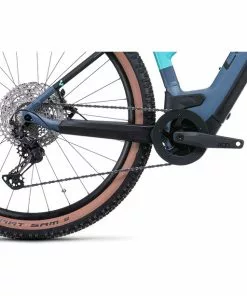 Cube Reaction Hybrid SLT 750 Trapez Blau -E-Mountainbikes Verkäufe cube reaction hybrid slt 750 trapeze denimniceblue 4