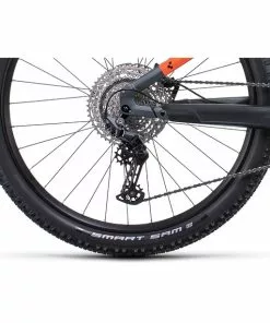 Cube Stereo Hybrid 120 Pro 625 Grau/orange -E-Mountainbikes Verkäufe cube stereo hybrid 120 pro 625 flashgreynorange 5 1