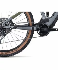 Cube Stereo Hybrid 120 TM 750 Grau/oliv -E-Mountainbikes Verkäufe cube stereo hybrid 120 tm 750 flashgreynolive 4