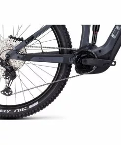 Cube Stereo Hybrid 140 HPC Race 750 Grau -E-Mountainbikes Verkäufe cube stereo hybrid 140 hpc race 750 greynchrome 4