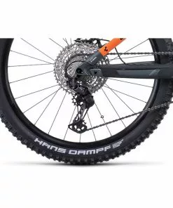 Cube Stereo Hybrid 140 HPC SL 625 Grau -E-Mountainbikes Verkäufe cube stereo hybrid 140 hpc sl 625 flashgreynorange 5