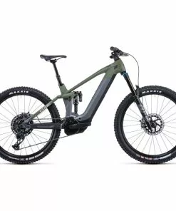 Cube Stereo Hybrid 140 HPC TM 625 Oliv/grau