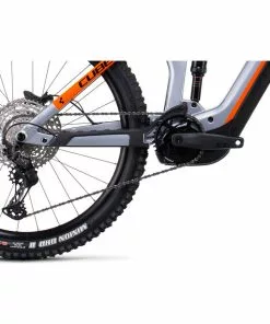 Cube Stereo Hybrid 160 HPC SL 750 Silber -E-Mountainbikes Verkäufe cube stereo hybrid 160 hpc sl 750 polarsilvernorange 4