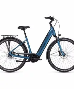 Cube Supreme Hybrid EXC 500 Easy Entry Blau