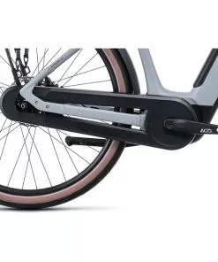 Cube Supreme Hybrid ONE 500 Easy Entry Grau -E-Mountainbikes Verkäufe cube supreme hybrid one 500 easy entry lunarngrey 4