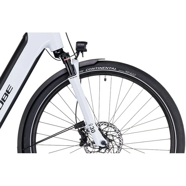 Cube Supreme RT Hybrid EXC 625 Easy Entry Weiß 2 Cube Supreme RT Hybrid EXC 625 Easy Entry Weiß – Bild 2