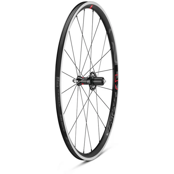 Fulcrum Racing 5 Laufradsatz Road 28" HG 8-11-fach Drahtreifen Schwarz 3 Fulcrum Racing 5 Laufradsatz Road 28" HG 8-11-fach Drahtreifen Schwarz – Bild 3