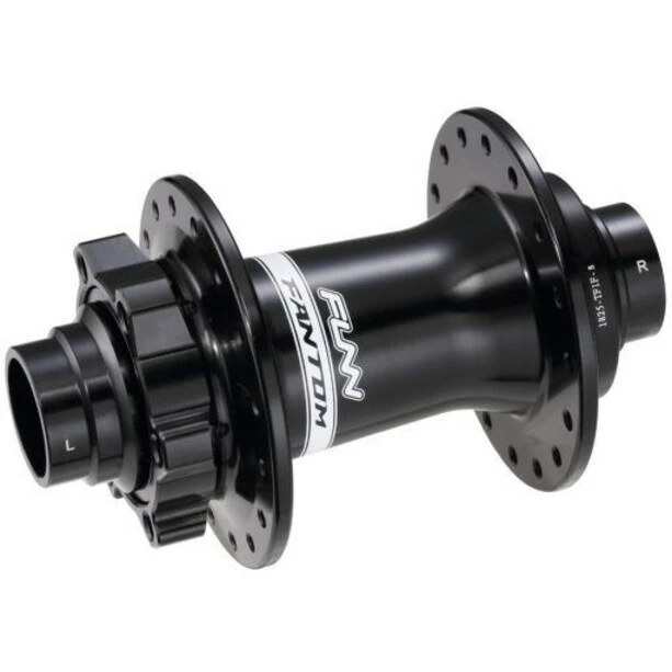 FUNN Fantom Vorderradnabe 15x110mm Disc 6-Loch Schwarz 1 FUNN Fantom Vorderradnabe 15x110mm Disc 6-Loch Schwarz