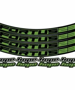 Hope Fortus Sticker Set 23mm 27.5" Grün