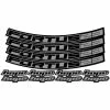 Hope Fortus Sticker Set 23mm 27.5" Grau
