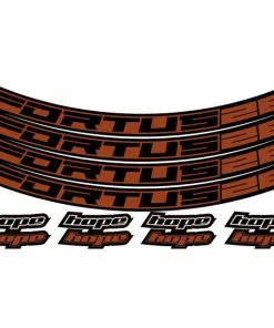 Hope Fortus Sticker Set 26mm 26" Rot