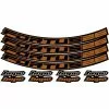 Hope Fortus Sticker Set 26mm 27.5" Orange