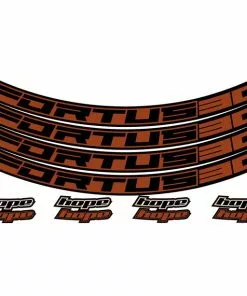 Hope Fortus Sticker Set 30mm 26" Rot