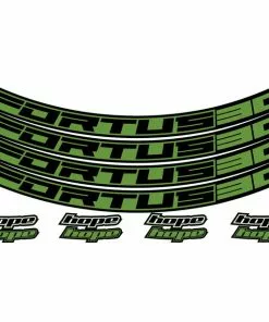 Hope Fortus Sticker Set 30mm 27.5" Grün