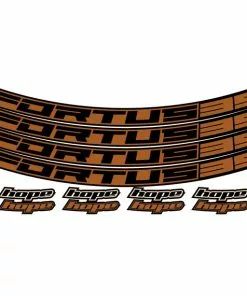 Hope Fortus Sticker Set 35mm 27.5" Orange