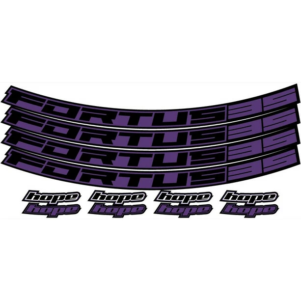 Hope Fortus Sticker Set 35mm 27.5" Lila 1 Hope Fortus Sticker Set 35mm 27.5" Lila