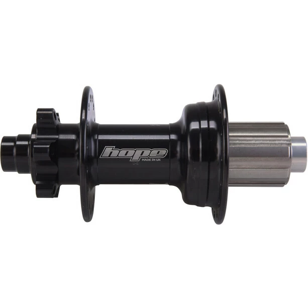 Hope Pro 4 DH Hinterradnabe 12x157mm Stahl Schwarz 1 Hope Pro 4 DH Hinterradnabe 12x157mm Stahl Schwarz