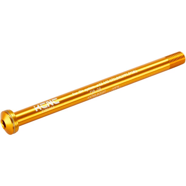 KCNC KQR08-SH Steckachse 12x142mm E-Thru/Fox Gold 1 KCNC KQR08-SH Steckachse 12x142mm E-Thru/Fox Gold