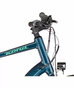 Kona Dew-E Blau -E-Mountainbikes Verkäufe kona dew e satin gose blue 4
