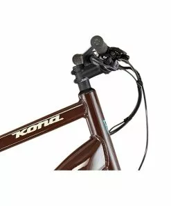 Kona Dew HD Braun -E-Mountainbikes Verkäufe kona dew hd brown 4
