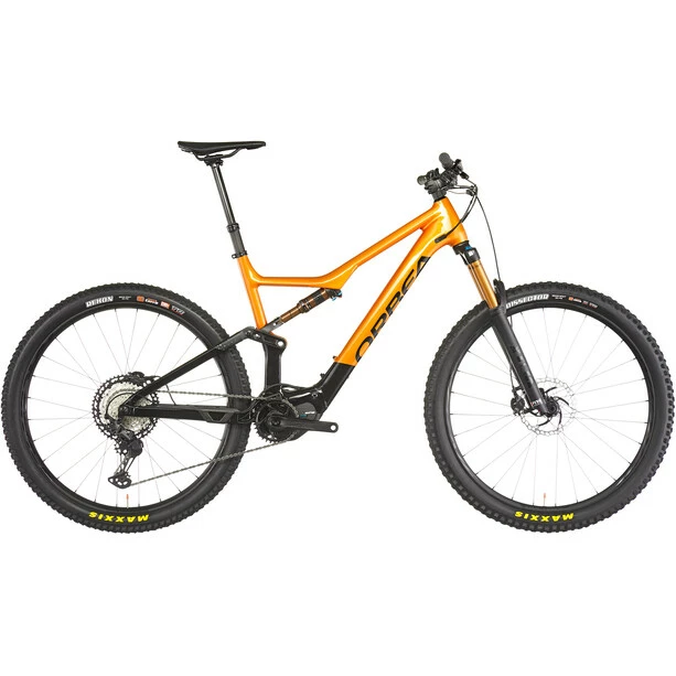 Orbea Rise H10 Orange/schwarz 2 Orbea Rise H10 Orange/schwarz – Bild 2