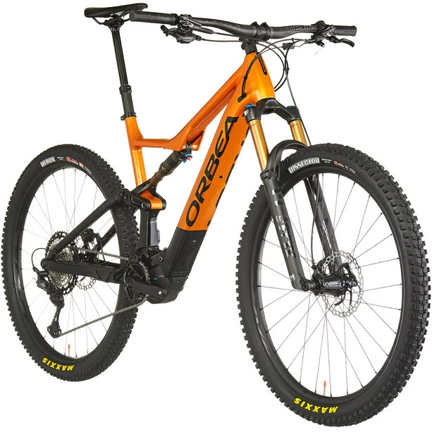 Orbea Rise H10 Orange/schwarz 1 Orbea Rise H10 Orange/schwarz