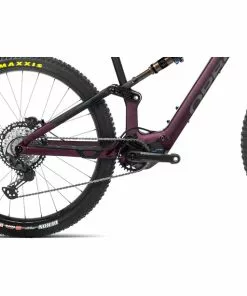 Orbea Rise H10 Lila 9 Orbea Rise H10 Lila -E-Mountainbikes Verkäufe orbea rise h10 metallic mulberry black matt 4
