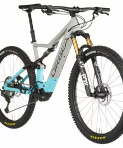 Orbea Rise H10 Grau/türkis