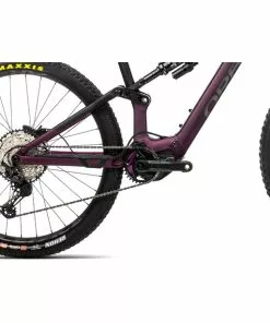 Orbea Rise H15 Lila/schwarz -E-Mountainbikes Verkäufe orbea rise h15 metallic mulberry black matt 4