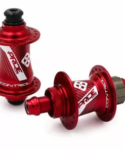 PRIDE Racing Control Pro Vorderrad- & Hinterradnabe Disc CL Rot