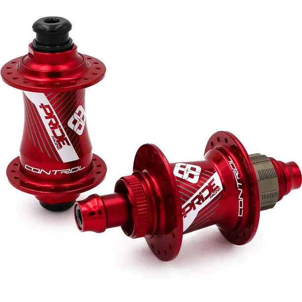 PRIDE Racing Control Pro Vorderrad- & Hinterradnabe Disc CL Rot 1 PRIDE Racing Control Pro Vorderrad- & Hinterradnabe Disc CL Rot