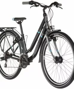 S'cool ChiX Twin Alloy 26 21-S Kinder Schwarz