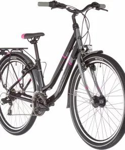 S'cool ChiX Twin Alloy 26 21-S Kinder Schwarz